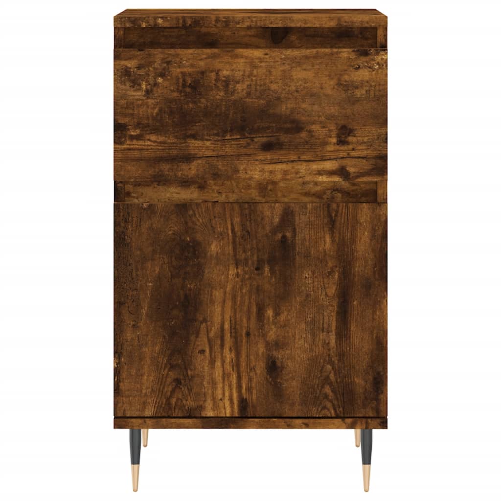 Credenza Rovere Fumo 40x35x70 cm in Legno Multistrato 831142