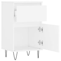 Credenza Bianca 40x35x70 cm in Legno Multistrato 831148