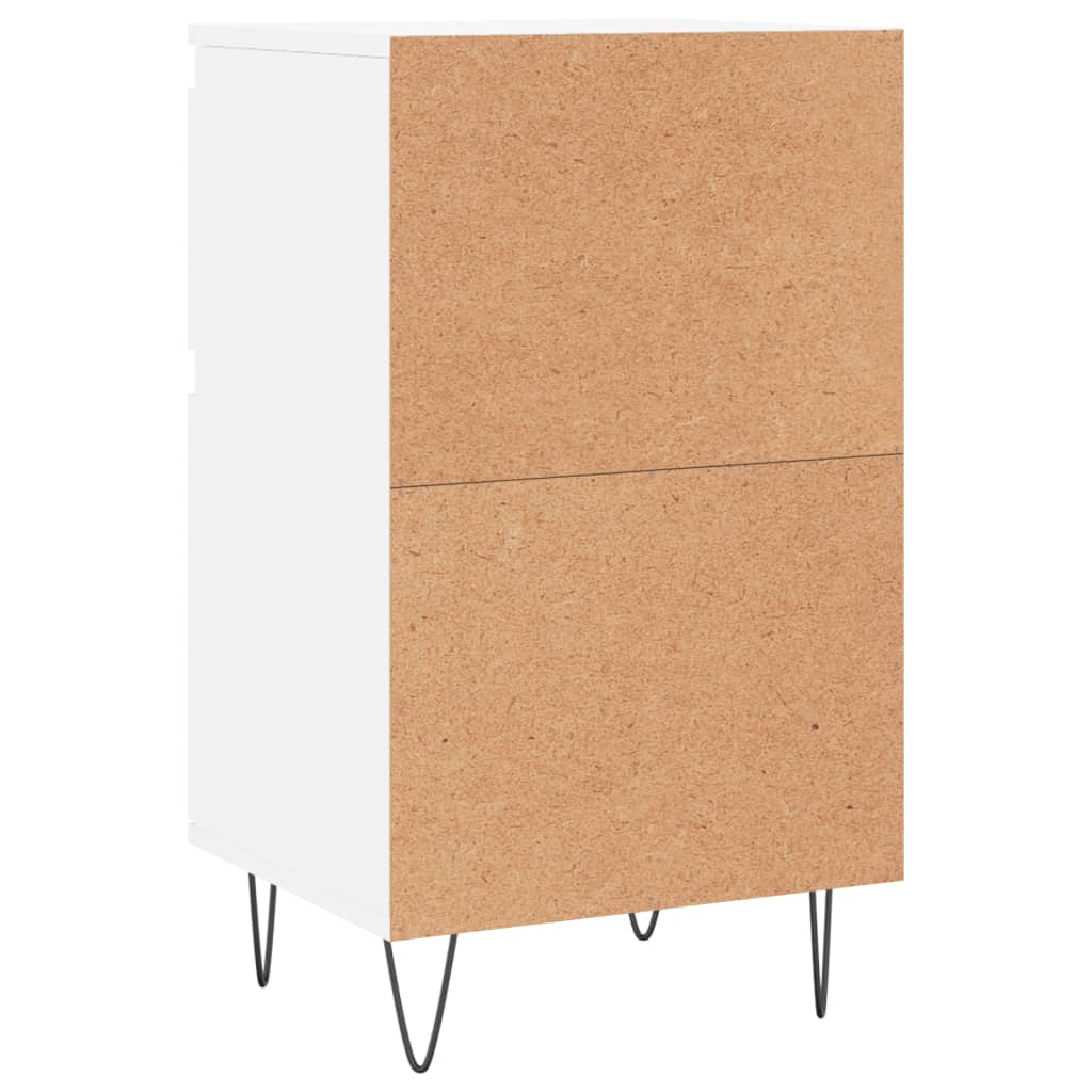 Credenza Bianca 40x35x70 cm in Legno Multistrato 831148