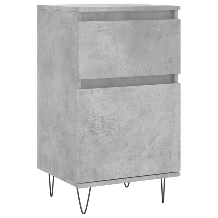 Credenza Grigio Cemento 40x35x70 cm in Legno Multistratocod mxl 128409