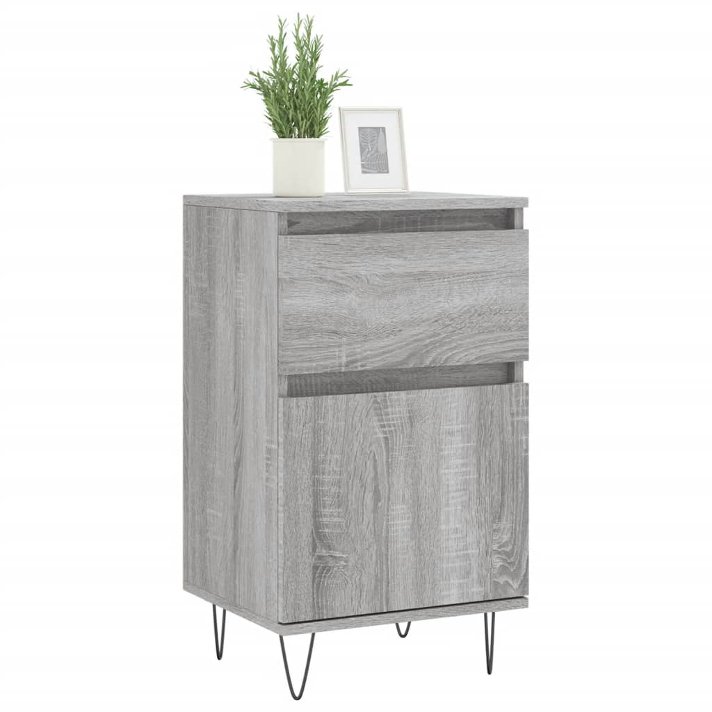 Credenza Grigio Sonoma 40x35x70 cm in Legno Multistrato 831160