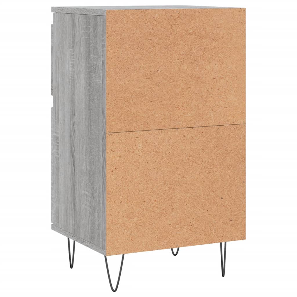 Credenza Grigio Sonoma 40x35x70 cm in Legno Multistrato 831160