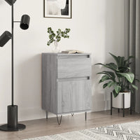 Credenza Grigio Sonoma 40x35x70 cm in Legno Multistrato 831160