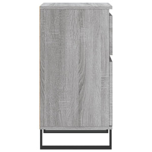 Credenze 2 pz Grigio Sonoma 40x35x70 cm in Legno Multistrato 831177