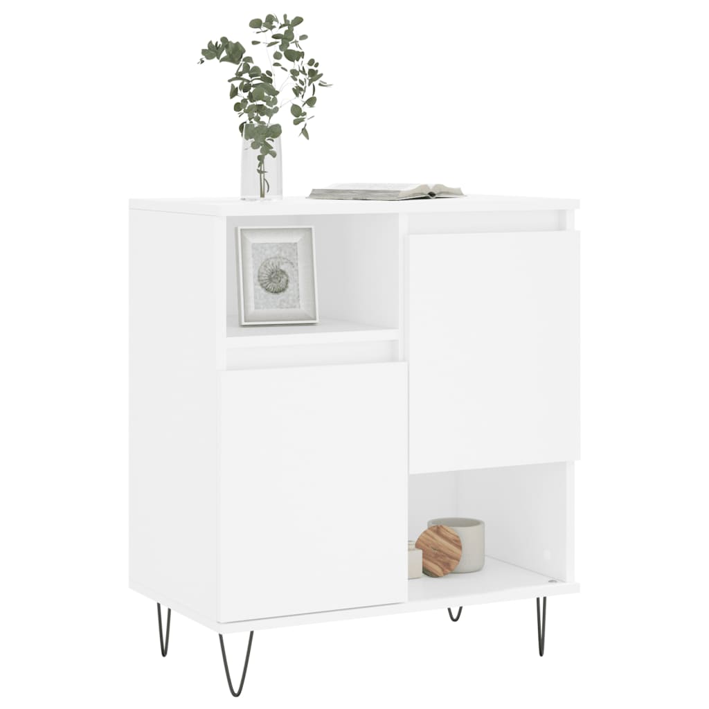 Credenza Bianca 60x35x70 cm in Legno Multistrato 831188