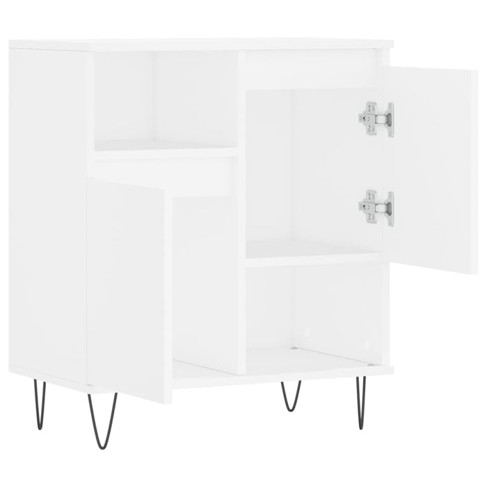 Credenza Bianca 60x35x70 cm in Legno Multistrato 831188