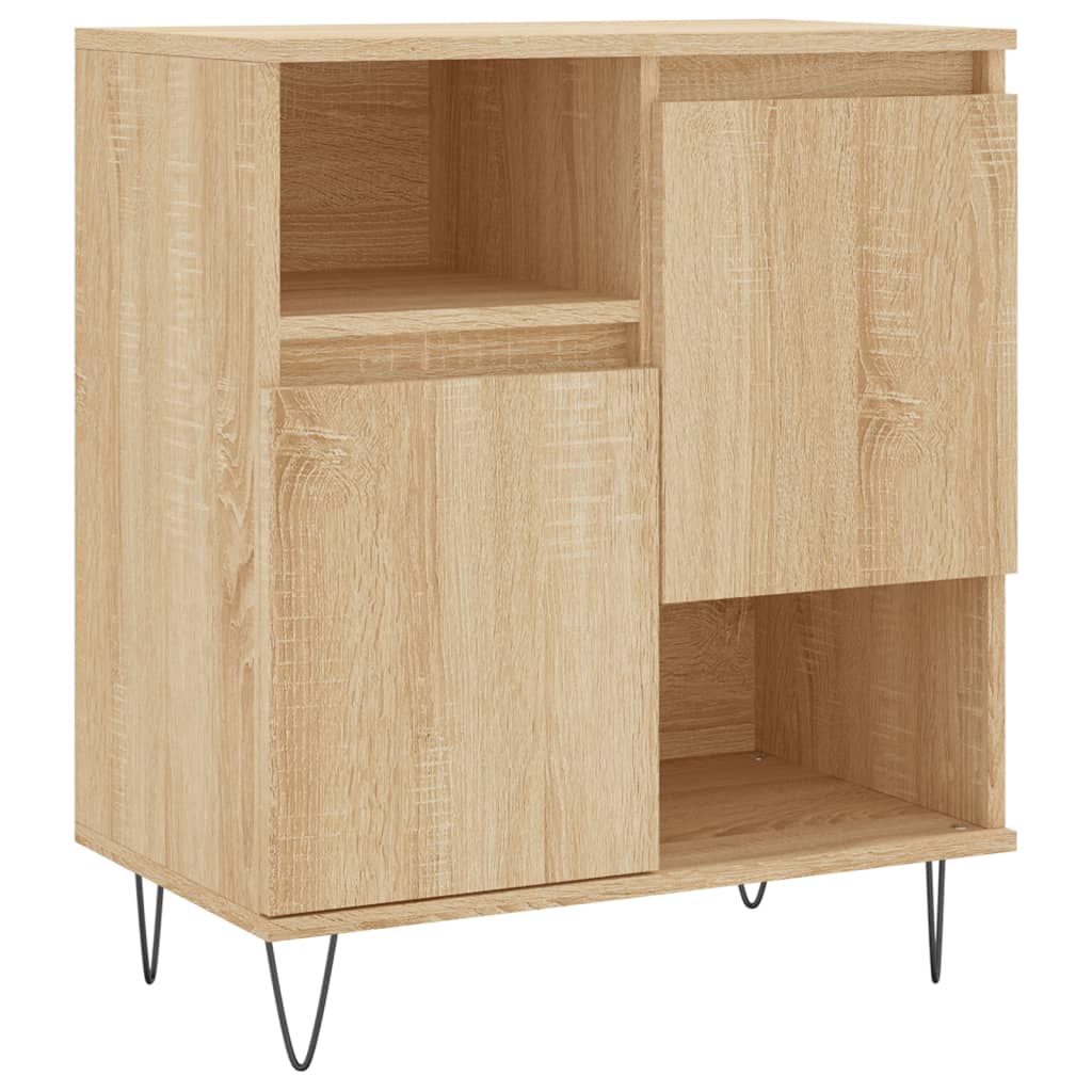 Credenza Rovere Sonoma 60x35x70 cm in Legno Multistrato 831191