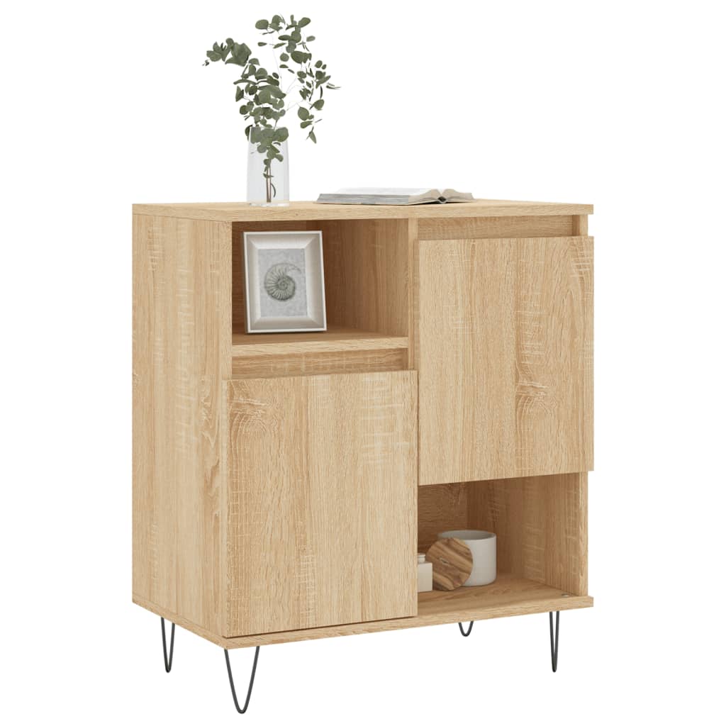 Credenza Rovere Sonoma 60x35x70 cm in Legno Multistrato 831191