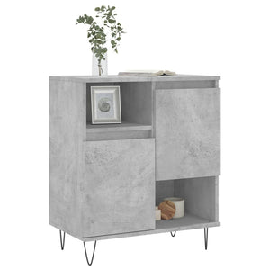 Credenza Grigio Cemento 60x35x70 cm in Legno Multistratocod mxl 79952