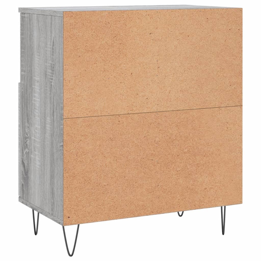 Credenza Grigio Sonoma 60x35x70 cm in Legno Multistrato 831194