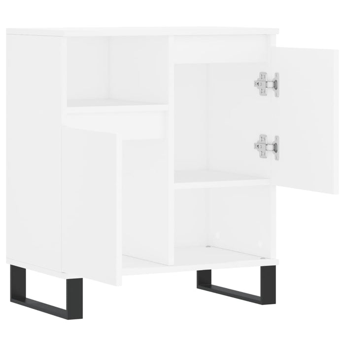 Credenza Bianca 60x35x70 cm in Legno Multistrato 831196