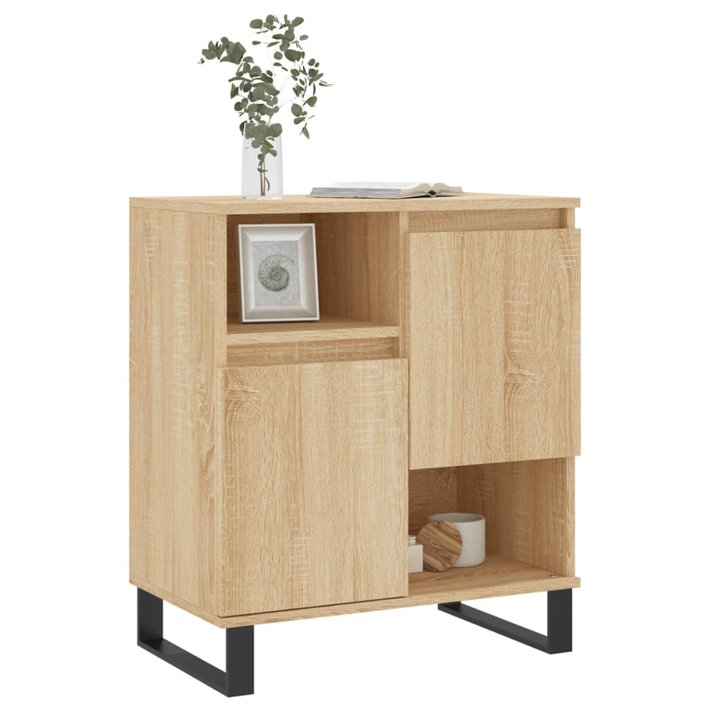 Credenza Rovere Sonoma 60x35x70 cm in Legno Multistrato 831199