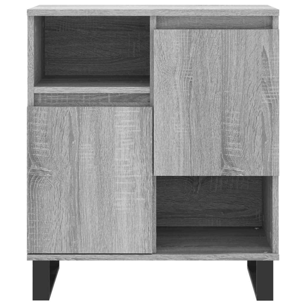 Credenza Grigio Sonoma 60x35x70 cm in Legno Multistrato 831202