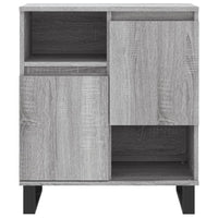 Credenza Grigio Sonoma 60x35x70 cm in Legno Multistrato 831202