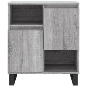 Credenza Grigio Sonoma 60x35x70 cm in Legno Multistrato 831202