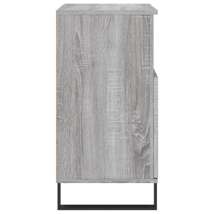 Credenza Grigio Sonoma 60x35x70 cm in Legno Multistrato 831202