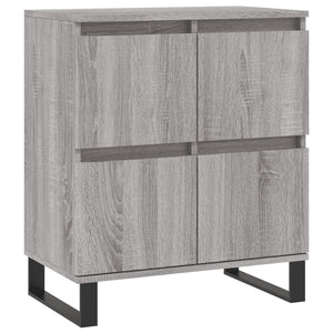 Credenza Grigio Sonoma 60x35x70 cm in Legno Multistrato 831226