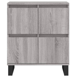 Credenza Grigio Sonoma 60x35x70 cm in Legno Multistrato 831226