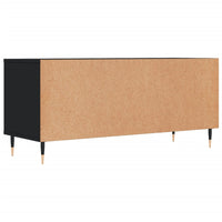 Mobile Porta TV Nero 100x34,5x44,5 cm in Legno Multistrato 831229