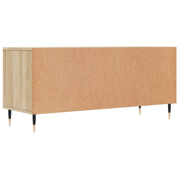 Mobile TV Rovere Sonoma 100x34,5x44,5 cm in Legno Multistrato 831231