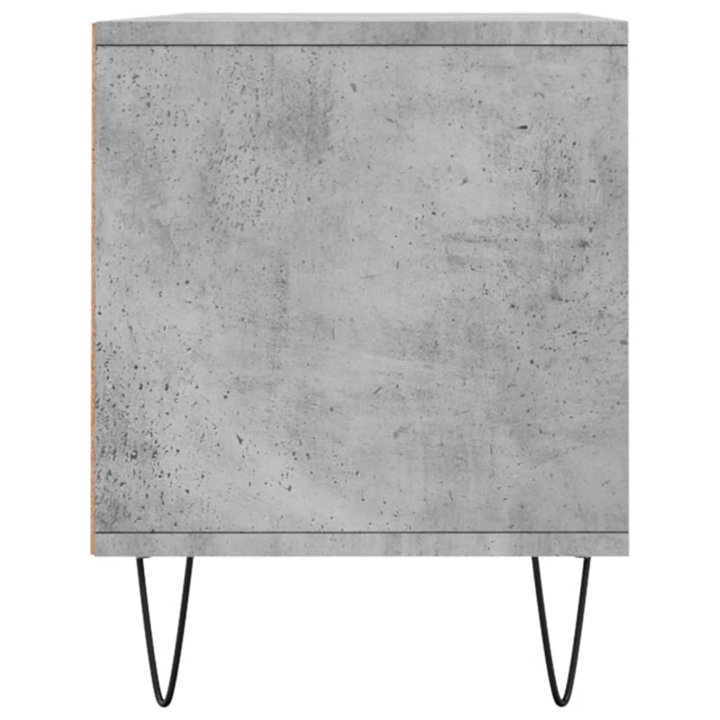 Mobile per TV Grigio Cemento 100x34,5x44,5 cm Legno Multistrato 831240