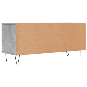 Mobile per TV Grigio Cemento 100x34,5x44,5 cm Legno Multistrato 831240