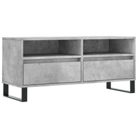 Mobile per TV Grigio Cemento 100x34,5x44,5 cm Legno Multistrato 831248