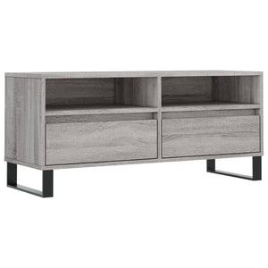 Mobile Porta TV Grigio Sonoma 100x34,5x44,5cm Legno Multistrato 831250