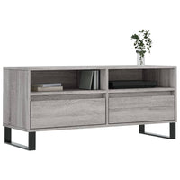 Mobile Porta TV Grigio Sonoma 100x34,5x44,5cm Legno Multistrato 831250