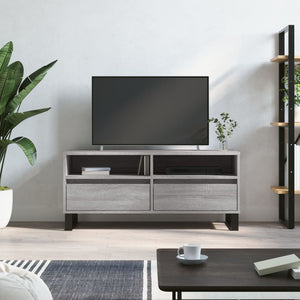 Mobile Porta TV Grigio Sonoma 100x34,5x44,5cm Legno Multistrato 831250