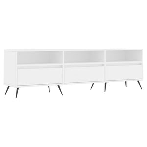 Mobile Porta TV Bianco 150x30x44,5 cm in Legno Multistrato 831252