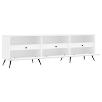 Mobile Porta TV Bianco 150x30x44,5 cm in Legno Multistrato 831252