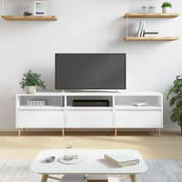 Mobile Porta TV Bianco 150x30x44,5 cm in Legno Multistratocod mxl 79007