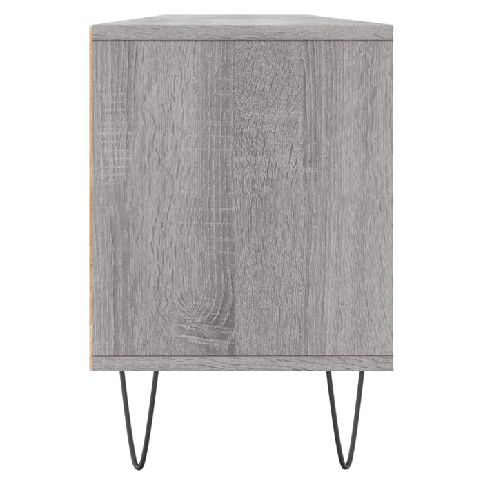 Mobile Porta TV Grigio Sonoma 150x30x44,5 cm Legno Multistrato 831282