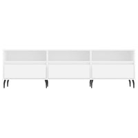 Mobile Porta TV Bianco 150x30x44,5 cm in Legno Multistrato 831292