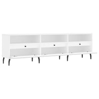 Mobile Porta TV Bianco 150x30x44,5 cm in Legno Multistrato 831292