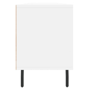 Mobile Porta TV Bianco 150x30x44,5 cm in Legno Multistrato 831292