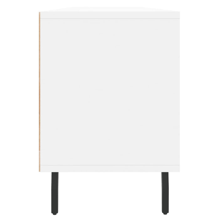 Mobile Porta TV Bianco 150x30x44,5 cm in Legno Multistrato 831292