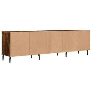 Mobile Porta TV Rovere Fumo 150x30x44,5 cm in Legno Multistrato 831297