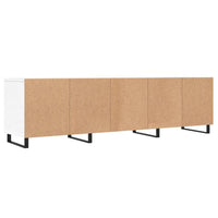 Mobile Porta TV Bianco 150x30x44,5 cm in Legno Multistrato 831300