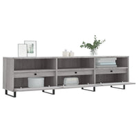 Mobile Porta TV Grigio Sonoma 150x30x44,5 cm Legno Multistrato 831306