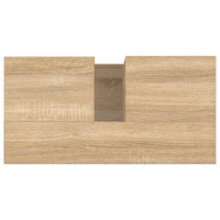 Armadietto da Bagno Rovere Sonoma 65x33x60 cm Legno Multistrato 831615