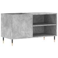 Mobile Porta Dischi Grigio Cemento 85x38x48cm Legno Multistratocod mxl 82161