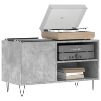 Mobile Porta Dischi Grigio Cemento 85x38x48cm Legno Multistratocod mxl 105997