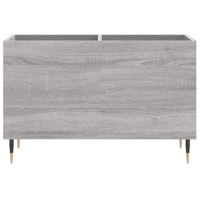 Mobile Porta Dischi Grigio Sonoma 74,5x38x48 Legno Multistrato 831722