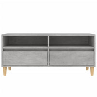 Mobile per TV Grigio Cemento 100x34,5x44,5 cm Legno Multistrato 831897