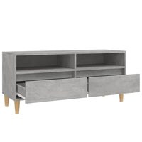 Mobile per TV Grigio Cemento 100x34,5x44,5 cm Legno Multistrato 831897