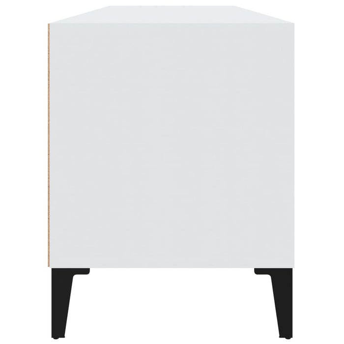 Mobile Porta TV Bianco 100x34,5x44,5 cm in Legno Multistrato 831901