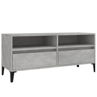 Mobile per TV Grigio Cemento 100x34,5x44,5 cm Legno Multistratocod mxl 103323