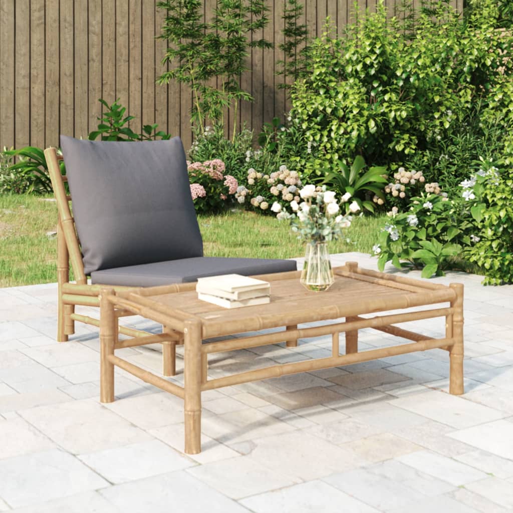 Tavolino da Giardino 100x55x33 cm in Bambùcod mxl 94689